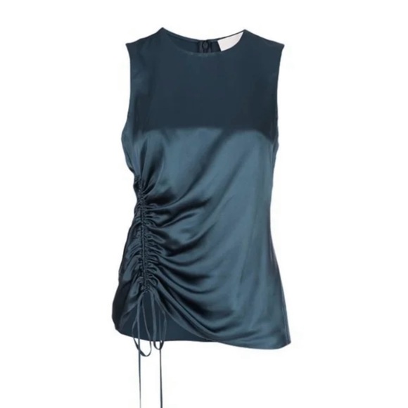 BNWT Cinq a Sept Alexia Silk Top Size M - Picture 2 of 7